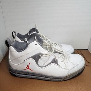 Nike Mens Air Jordan Flight TR 97  White Basketball Shoes Sneaker Sizes 12